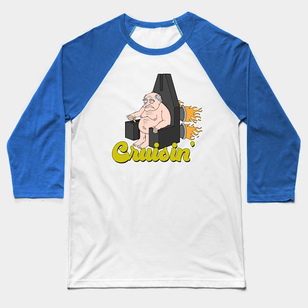 Cruisin' Baseball T-Shirt by Gregg.M_Art